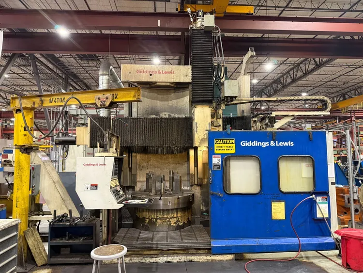 Used 2000 GIDDINGS & LEWIS 54 VTC Vertical Boring Mills (incld VTL) Texas US | Harris Machine Tools, Inc. #1443854