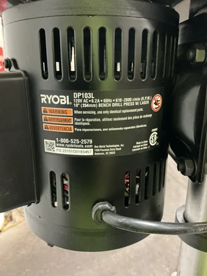 Used RYOBI DP103L Heavy Duty & Sensitive Single Spindle Drills Ohio US | Equipment Recovery Corp. #1331856