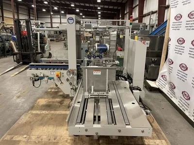 2021 Interpack CE-12P Semi-Automatic Box Former Case Sealer/Erector 4×1/4HP 110V