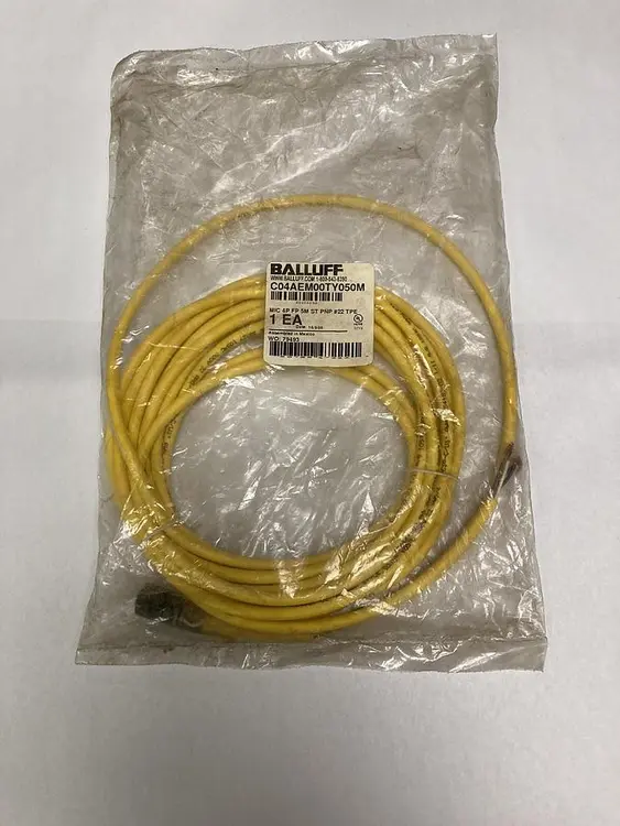 Used BALLUFF C04AEM00TY050M Cable & Wire | Surplus Asset Holdings #1206745