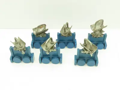 Gorbel 0535 Festoon Cable Trolley Bridge Crane S250 Rail  Lot of 6