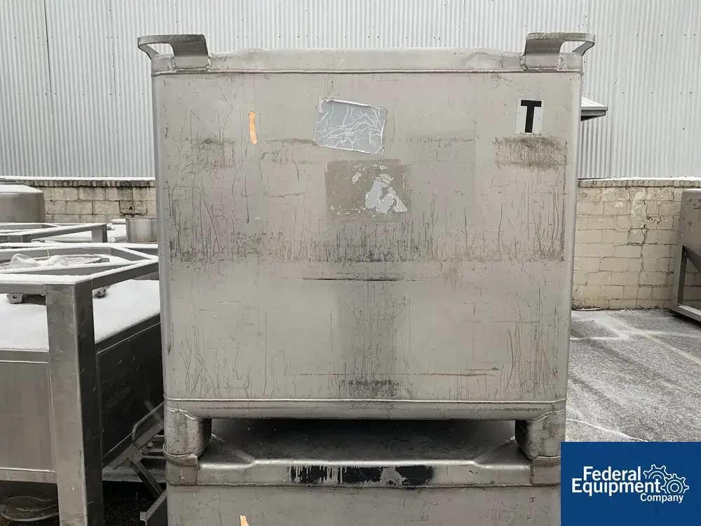 N/A 42 Cu Ft Tote Bin, 304 S/S