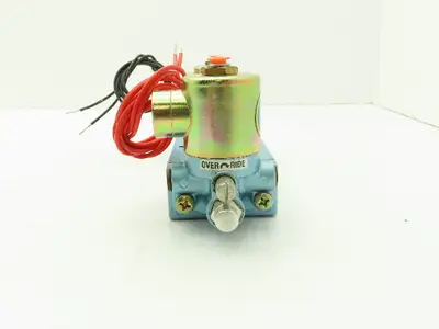 Skinner S3RRHAL3 Directional Control Valve 5-Way 3 Pos 120V Solenoid 3/8" NPT