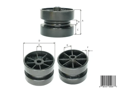 Part for Semi-Automatic Box Sealing Machine C (70mm - 10mm)