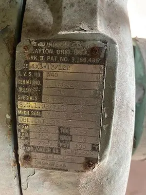 Used DURCO 4 X 3-13/122 Centrifugal Pumps North Carolina US | DH Griffin Used Equipment #1383651