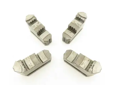 Bison 302624 Lathe Chuck Jaws Reversible Size 250 Set of 4