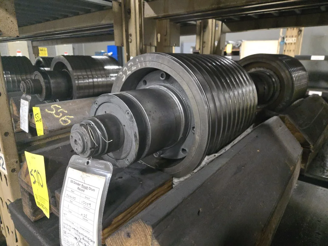 (1) OD Grind Drum Spindle