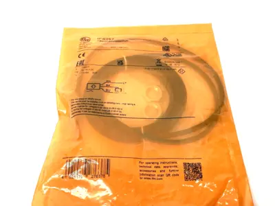 NEW IFM INDUCTIVE SENSOR 2M PUR CABLE, PNP, NORMALLY OPEN IFB3007-BPKG/2M