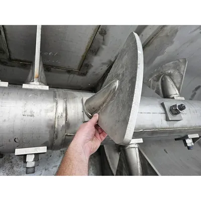 GEA Continuous Stainless Steel HeavyDuty Industrial Paddle Mixer Pug Mill Unused