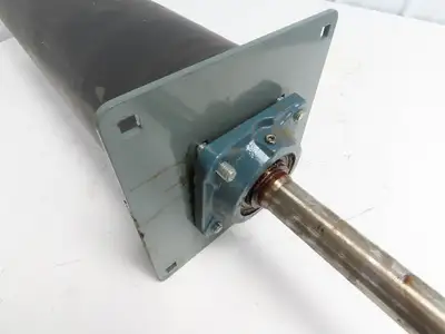 Hytrol 8"x 26.5" Center Drive Pulley for 30" Conveyor 1-11/16" x 1.5" Ext Shaft