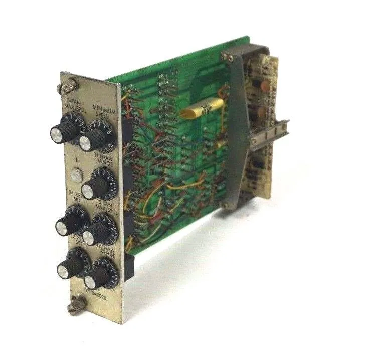 USED RELIANCE ELECTRIC 0-48652 METER BOARD 048652