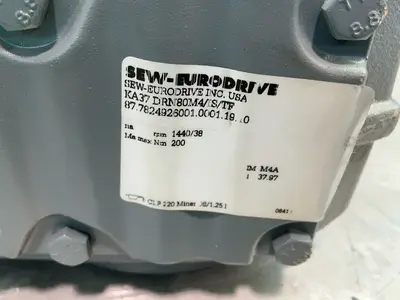 Used SEWEURODRIVE KA37DRN80M4/IS/TF Motors (misc) Ohio US | HGR 24 #1517022