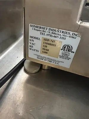 Used SOMERSET SDP-747 Dough Sheeters & Presses Florida US | BAM Discount Restaurant Equipment #1230760