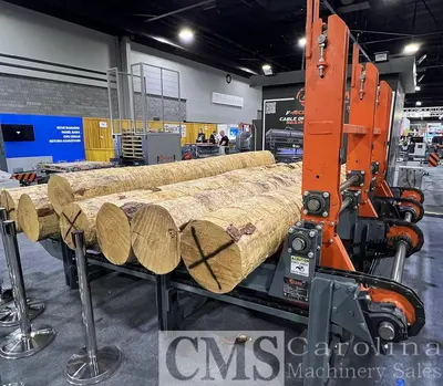 Used C-FORM 4" BAND SAWMILL WITH OPERATOR CAB Sawmill Bandsaws North Carolina US | CAROLINA MACHINERY SALES #1318339