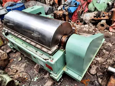 Sharples P3400 decanter centrifuge, 316SS.