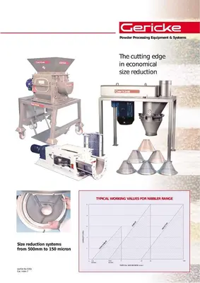 Gericke GCN 300 Comil size reduction mill