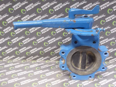 Media Valve Co. Inc. 4 Inch Butterfly Valve 4WCB-1500WP 1040-209-131 CSC Surplus