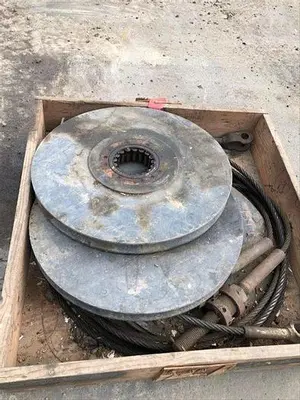 Used EPIROC (ATLAS COPCO) TOP SHEAVE ASSEMBLY SET - 58222449 Construction Equipment Parts Pennsylvania US | East West Machinery & Drilling #1415676