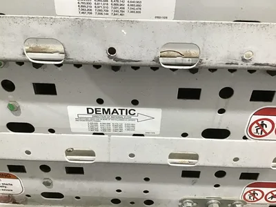 Dematic 130138-1021/0013 PN: G0162EFBBA98 Gravity Roller Conveyor