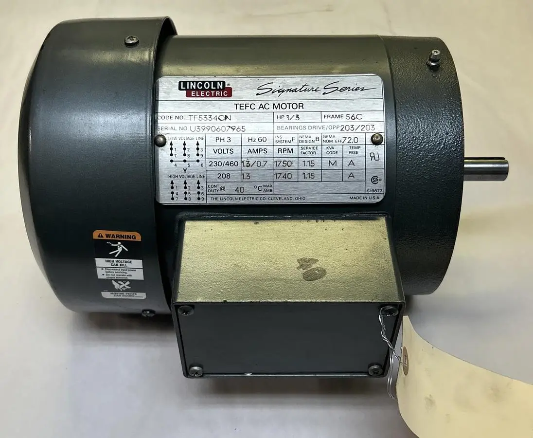 New | in-Stock LINCOLN TF5334CN Industrial Controls Ohio US | Surplus Asset Holdings #1241725