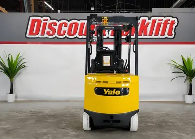 Used 2021 YALE ERC035VA 4-Wheel Sit down Electric Counterbalance Forklifts Colorado US | Discount Forklift #1364619