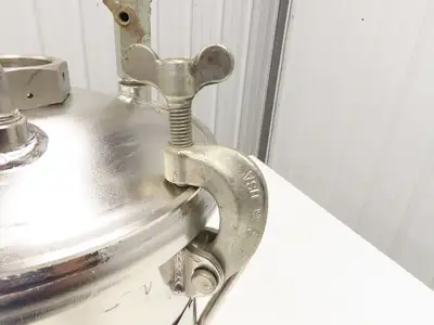 Devilbiss 0910-496 QMS Paint Sprayer Pressure Tank 2 Gallon Stainless