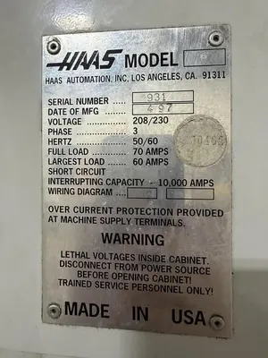 2002 HAAS VF-9/40 Vertical Machining Centers | Bayou Machinery (6)