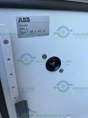 USED INDUSTRIAL CONTROL PANEL 1244250 STANDARD ENCLOSURE 9" X 15.5" X 16"