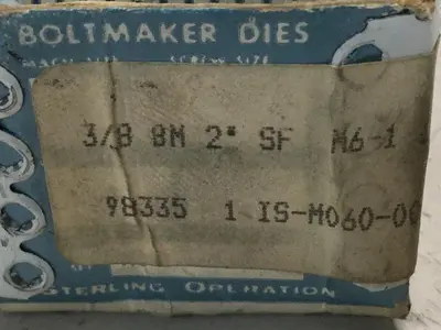 NEW STERLING DIE IS-M060-000XB3164