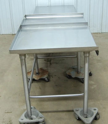 142-0747 93 Inch Stainless Steel Heavy Duty Equipment Stand