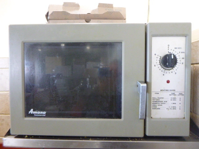 Amana Commercial Microwave Oven