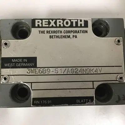 USED REXROTH 3WE6B951AG24N9K4V