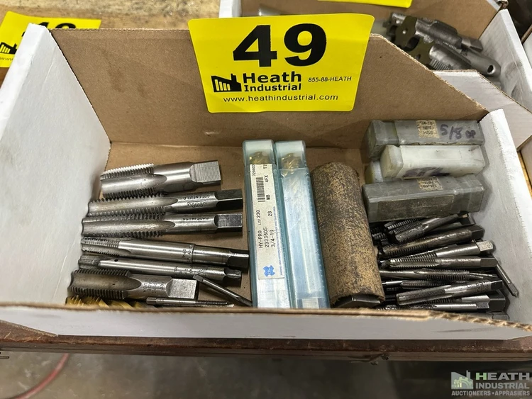 Used _UNKNOWN_ ASSORTED TAPS Taps & Dies Illinois US | Heath Industrial Auction Services #1419862
