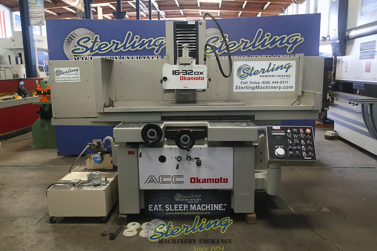 Used OKAMOTO ACC-1632DX Reciprocating Surface Grinders California US | Sterling Machinery Exchange #1465388