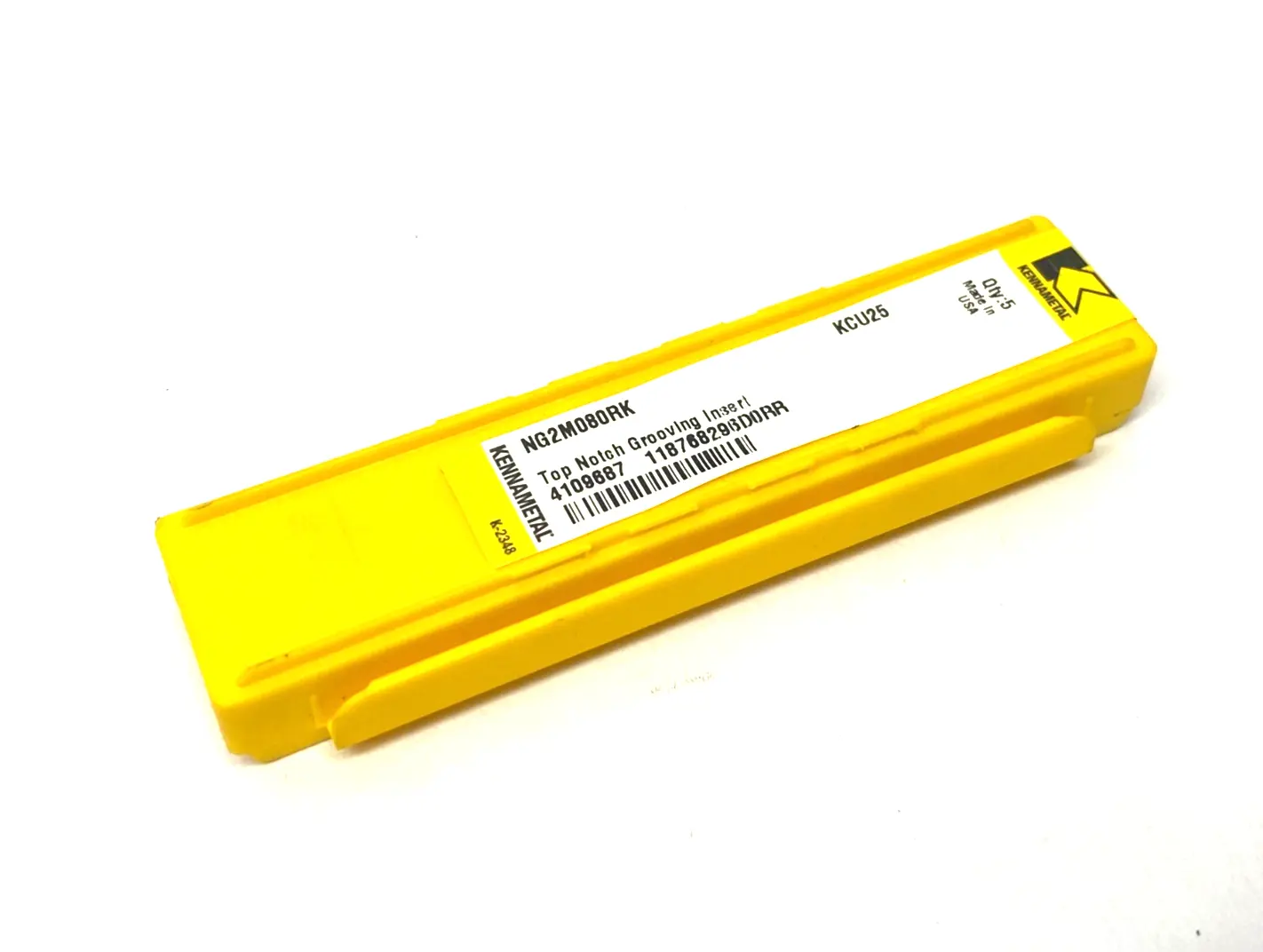 NEW KENNAMETAL TOP NOTCH™ GROOVE AND TURN INSERTS NG2M080RK