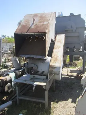 Mill, Hog, Hydro-Flaker, Carbon Steel, 100 HP #S479970