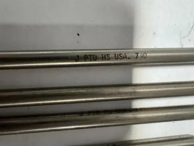 Precision Twist Drill HSS Blank J 62B 19210 USA Polished 11 Pcs New