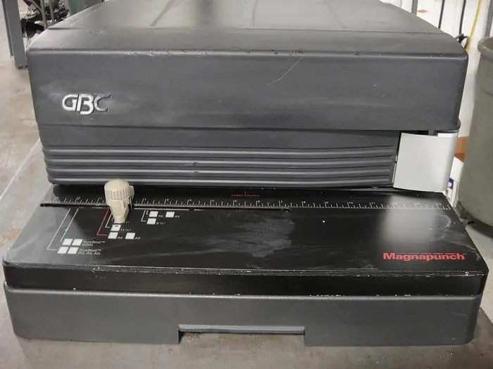 Used GBC MAGNA Binding Equipment | BROOKS PRINTING EQUIPMENT #391602