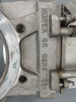 Rovalve / Tyco 8"-150 knife gate valve with pneumatic actuator
