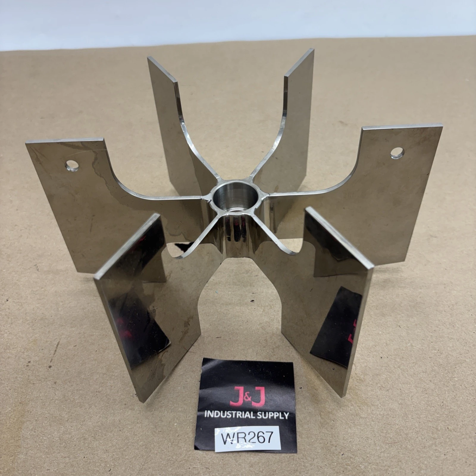 Aokl Agitator Stainless Steel 8 1/4” Wide 4 3/8”tall 1” Bore Fast  Shipping.