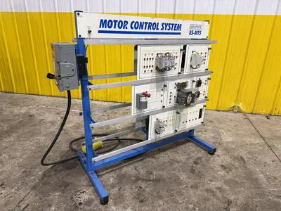 AMATROL MODEL #85-MT5 MOTOR CONTROL SYSTEM TRAINING & TESTING STAND: YOBRO #24916