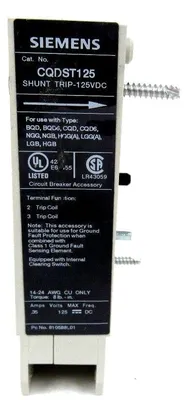 NEW SIEMENS CQDST125 SHUNT TRIP 3191616836