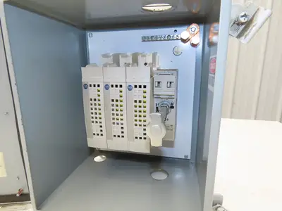 Allen Bradley Fused Disconnect Switch 3Ph 100A 600VAC Hoffman Enclosure 12x10"