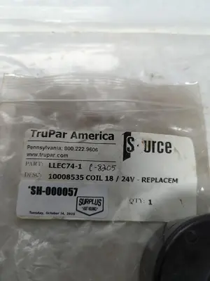 New | in-Stock TRUPAR AMERICA C-8205 Miscellaneous Equipment (Electrical & Power) Ohio US | Surplus Asset Holdings #1244166