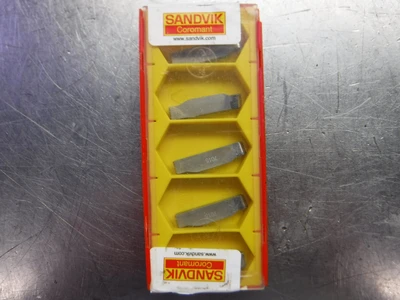 Sandvik CBN Profiling Inserts QTY5 N123H1-0400S01025 7015 (LOC3664)