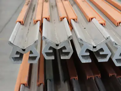 Duct-o-wire HD-1000 Overhead Crane Power Rail System 1000A 575V Inverted V 359'