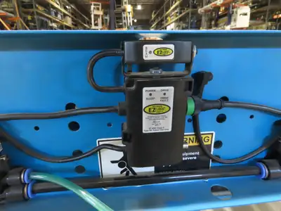 Hytrol ABEZ 30"x 11' EZLogic Accumulation Roller Conveyor 27"BF Center Drive 3PH