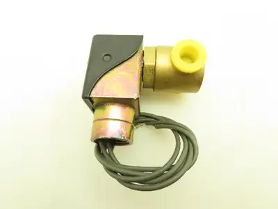 Parker AFTC01 Brass Solenoid Valve 2 Way NC 24V 60Hz 1/4" NPT