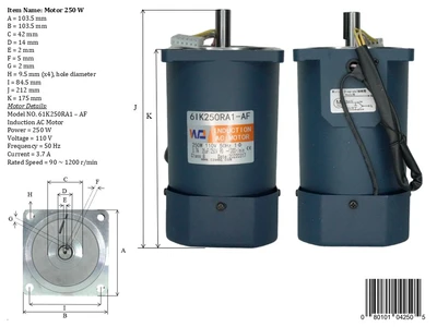 Motor 250W