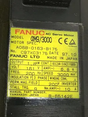 USED FANUC A06B-0163-B175